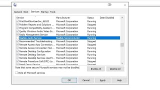 ravbg64 high CPU and disable service fix