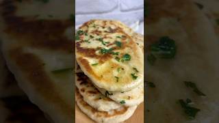 PAN NAAN #receta #facil #cocina #pan #india #rico #rapido #shorts #casero #naan #panaderia #recetas