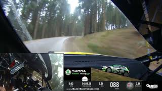 JÄNNERRALLYE 2023: Onboard Stage 5 Unterweißenbach 2 - Lengauer/Thauerböck Bestzeit