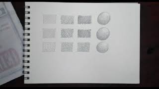 Easy drawing exercise 2 Texture and Filling