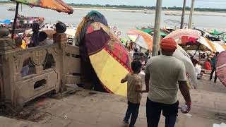 Varanasi Streets Walk Through 60fps