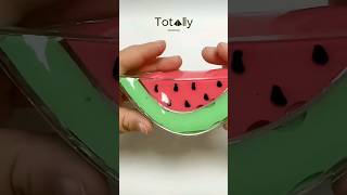 diy nano tape watermelon squishy 🍉🍉🤤 #shorts #nanotape