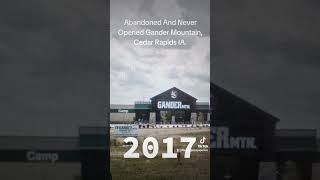 Abandoned And Never Opened Gander Mountain, Cedar Rapids IA.