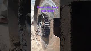 Road roller back soft change