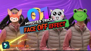 FACE OFF EFFECT - PIXEL EFFECT - FILMORA 12