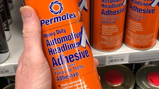 Permatex Headliner & Carpet Adhesive DEMONSTRATION