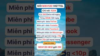 Gói MXH120 Viettel #trend #xuhuong #4gviettel #4gcunghue