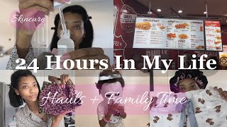 24 Hrs In My Life As A Stay At Home Mom (Morning Routine, Hauls, Family Outings, + More)