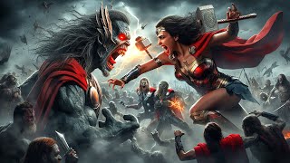 Wonder Woman Vs Thor Action Scenes