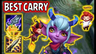 TRISTANA INSANE ATTACK DAMAGE ITEM BUILD | BEST MVP BUILD TRISTANA GAMEPLAY | TRISTANA BUFF STATUS