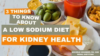 Low Sodium Diet For Kidney Health: 3 Things To Know!