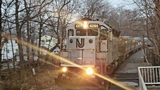 [4K] NJT Pascack Valley Line: Train 1623 - Spring Valley, NY - GP40PH-2B 4205