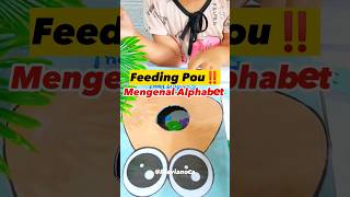 IDE BERMAIN ANAK | Feeding Pou #shorts #learning #funlearning #mainananak