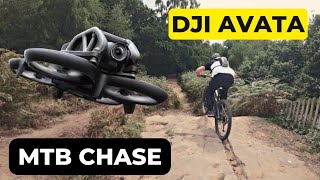 DJI AVATA VS NAZGUL EVOQUE MTB CHASE TEST -  PROBLEMS WITH THE AVATA! #dji #fpv