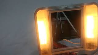 Jet Set Lighted Make Up Mirror Vintage