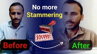 Stammering Problem Solution By Wasim Anwar | Stammering Treatment.  student's Feedback