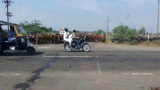 COW blocking the Road in National Highway of India