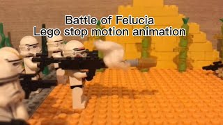 Battle of Felucia (Lego stop motion animation)