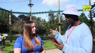 Media Cubs reporters visit Young Carers day out at Haigh Hall