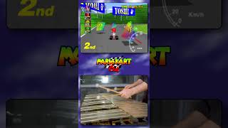 Mario Kart 64 | Mario Raceway played with percussion