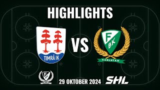 Highlights från Timrå - Färjestad *SHL OMGÅNG 14*