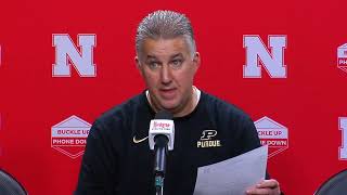 INTERVIEW: Coach Painter vs. Nebraska (Dec. 10, 2022)