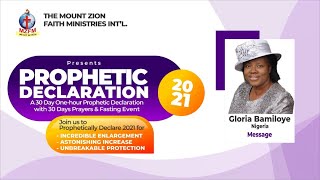 Prophetic Declaration Series - 05 -Evang. Gloria Bamiloye