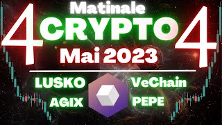 Matinale Crypto : 4 tokens au graphique surprenant..