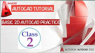 AUTOCAD BASIC 2D DRAWING CLASS - 2 ll 2D autocad drawing class-2 II SARC TECH