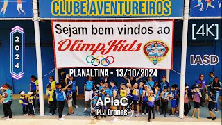 201 - 4K - Drone - OlimpKids 2024 - Clube de Aventureiros APlaC - IASD #aventureiros #crianças #iasd