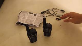 UNBOXiNG REViEW OF COBRA 16 MiLE RANGE WALKiE TALKiES. PT. 2 OF 2.