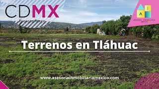 TERRENOS EN TLAHUAC