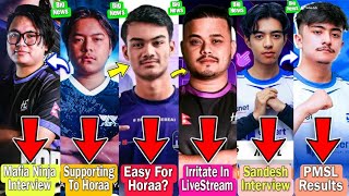 Nofear Still Love For Horaa Esports!💗 || A1 TMT Easy For Horaa? | Ninja Interview | Cr7 Horaa Upset😨