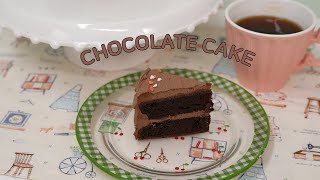 How to make Chocolate Cake | Devil's food cake recipe - Music home baking video