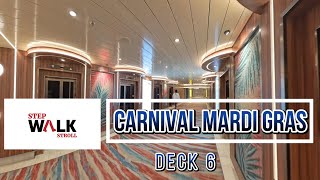 Carnival Mardi Gras - Deck 6