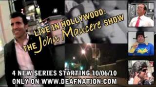 Live in Hollywood: The John Maucere Show Promo