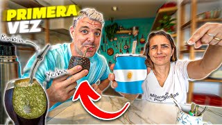 PROBANDO MATE POR PRIMERA VEZ CON PAULINA COCINA 🧉 *ASÍ SE HACE UN MATE DESDE CERO* 🇦🇷