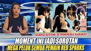 SEMUA MATA TERTUJU PADA MEGA!! PELUK SEMUA SAHABAT DI LAPANGAN DAN UCAPKAN KATA" YANG MENGHARUKAN?😲