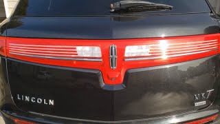 Lincoln MkT repair - moisture in tail light bar