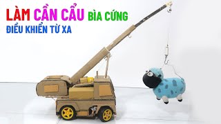 Chế tạo xe Cần Cẩu điều khiển từ xa | Make a RC Crane Truck