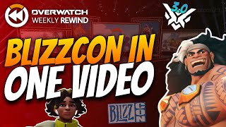 Everything about BLIZZCON, 4 NEW HEROES coming | Comp 3.0 | A new Gamemode | Overwatch weekly Rewind