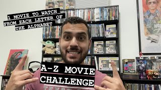 A-Z MOVIE CHALLENGE | One Pick From Each Letter of the Alphabet! (Blu Rays from My Collection)