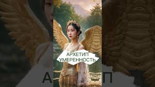 Аркан 14. Архетип Умеренность. Карты арканов Таро  #таро #tarot #архетипытаро #архетип #тароонлайн