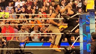 LA Knight and Roman Reigns all out brawl!! WWE SMACKDOWN 10/27/2023