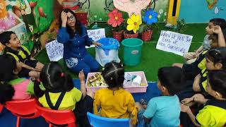 Segregation of waste Activity | Lkg class | Kindergarten