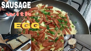 SAUSAGE WITH EGG | Che Lagang