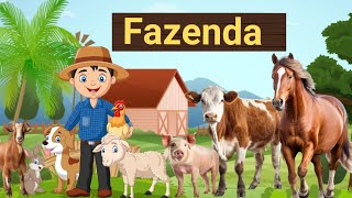 Na FAZENDA tem muitos ANIMAIS, cada um com o seu jeito ESPECIAL de ser