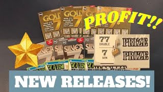 ⭐️ NEW RELEASES ⭐️ PROFIT Session on the Georgia Lottery New Release Scratch Off Tickets 🎟️