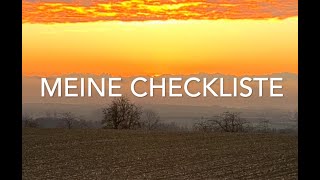 Bald geht es los - unsere Checkliste!