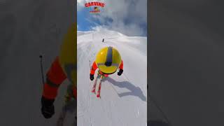 DBL-Trails for Synchro Ski #shorts #insta360 #carvingskills